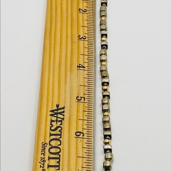 SILPADA  Bracelet Jewelry Retired Sterling Silver 14K Gold Filled Bead Bracelet - Picture 8 of 12